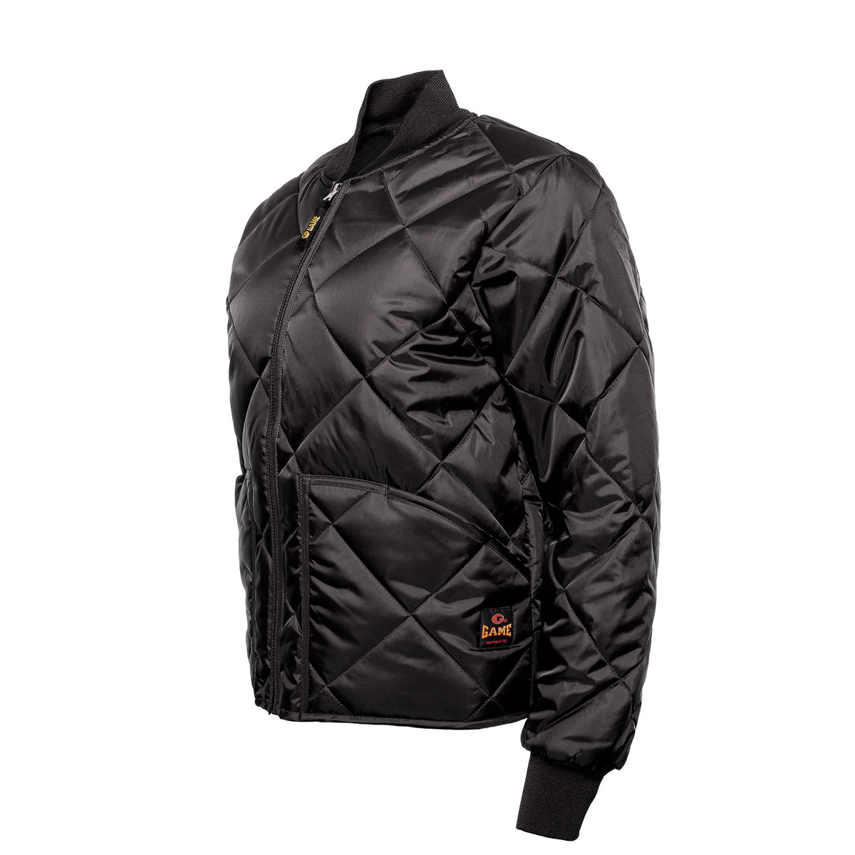 Custom GAME The Bravest Ladies Fit Diamond Quilted Jacket