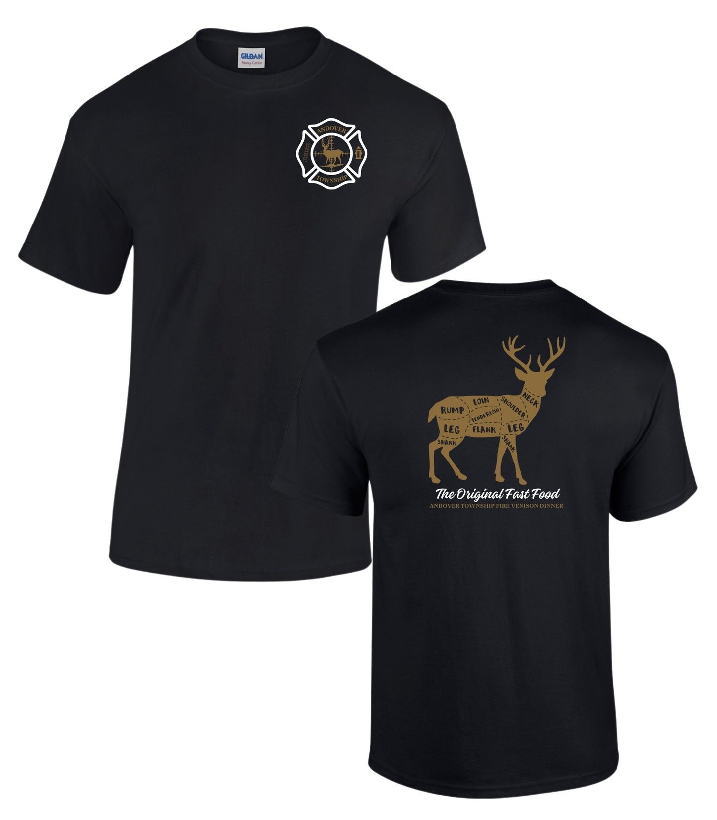 ATFD Venison Dinner YOUTH Short Sleeve T-Shirt