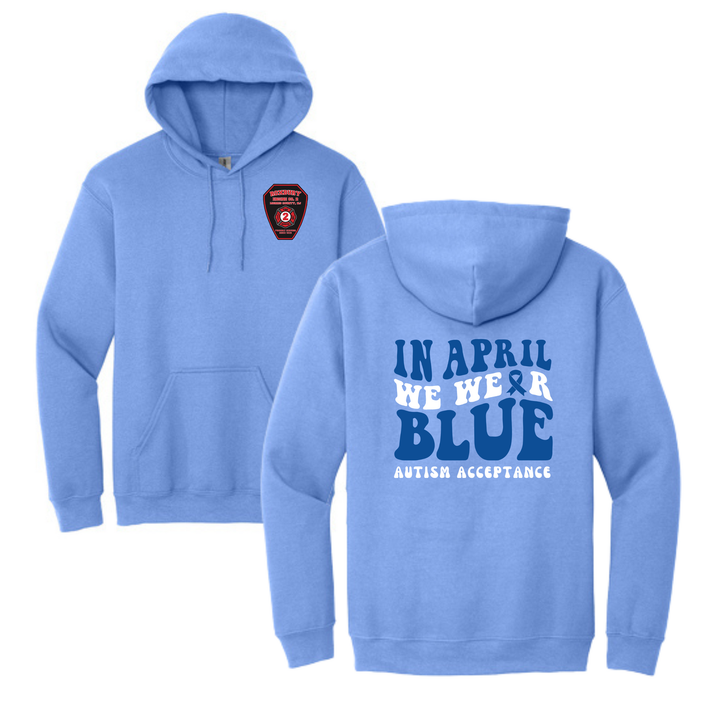 Roxbury Fire Co. 2 Autism Acceptance Hooded Sweatshirt