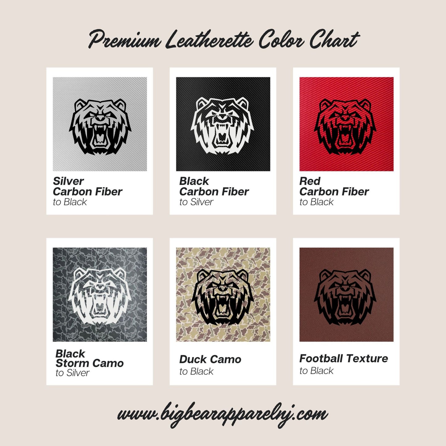 Leatherette Blood Type Patch - Hook & Loop