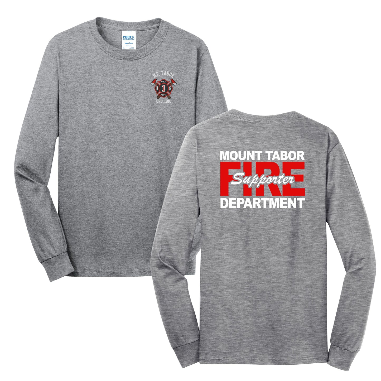 MTVFD Supporter Long Sleeve T-Shirt