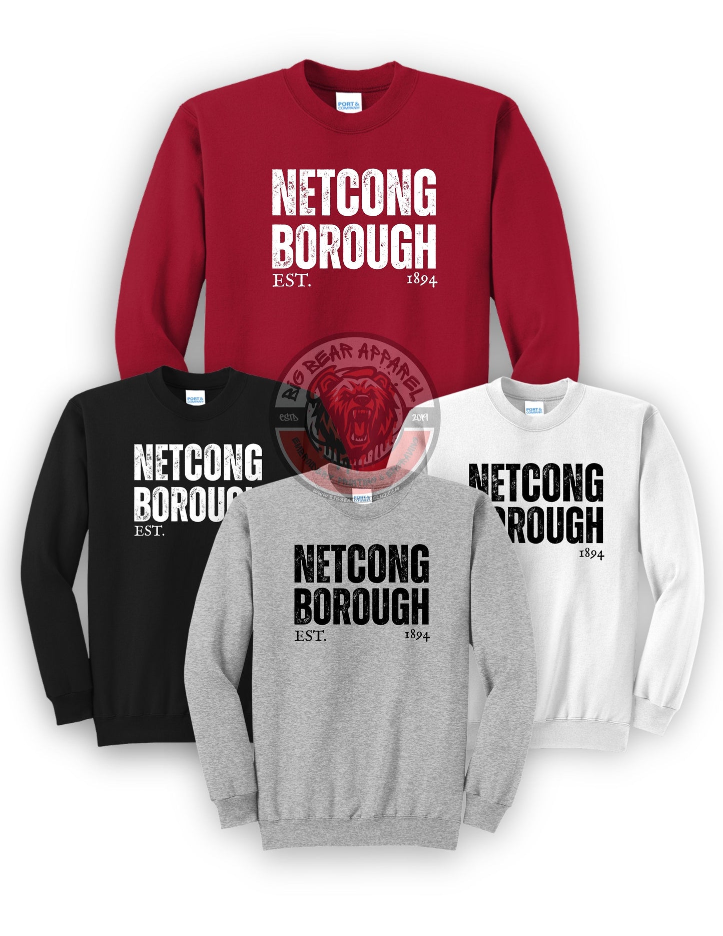 Netcong Borough Est. 1984 Long Sleeve T-Shirt
