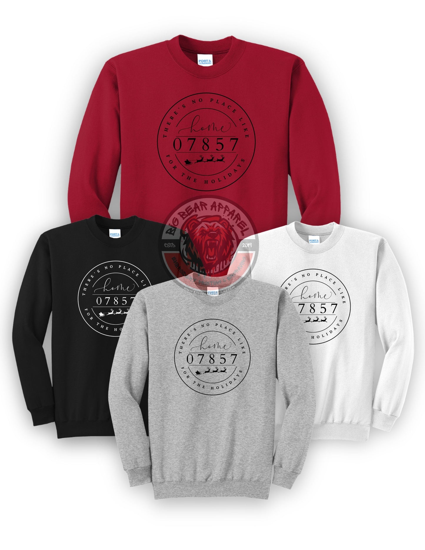 No Place Like Home for the Holidays Crewneck Sweatshirt