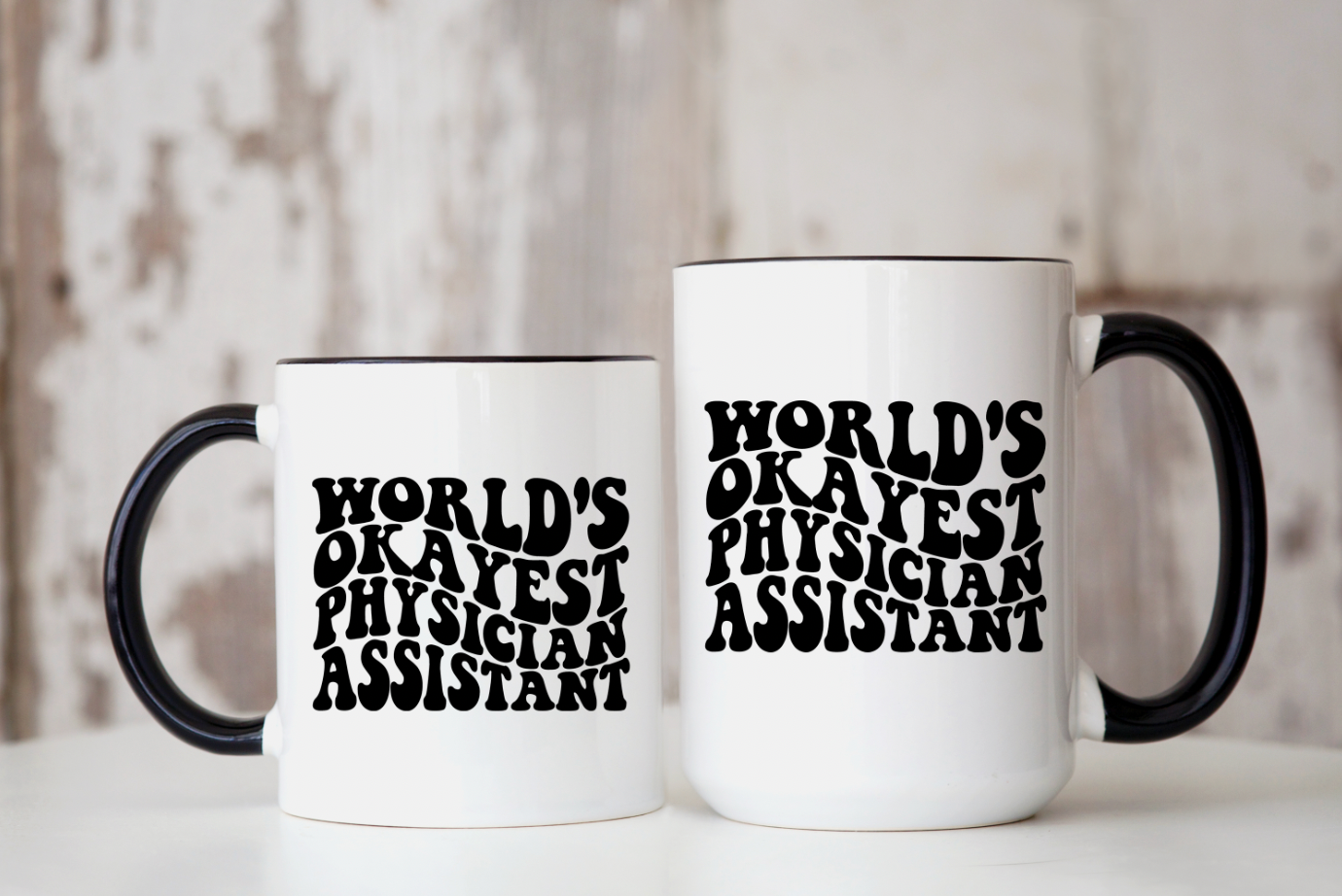 World's Okayest Physician Assistant Mug