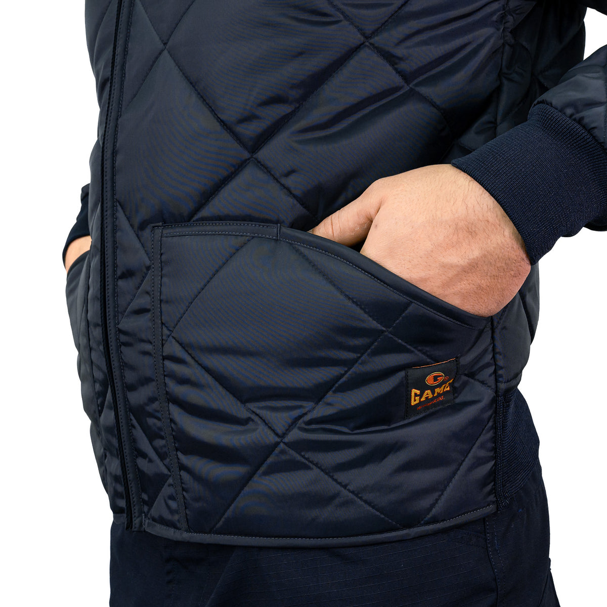 Custom GAME The Bravest Diamond Quilted Jacket