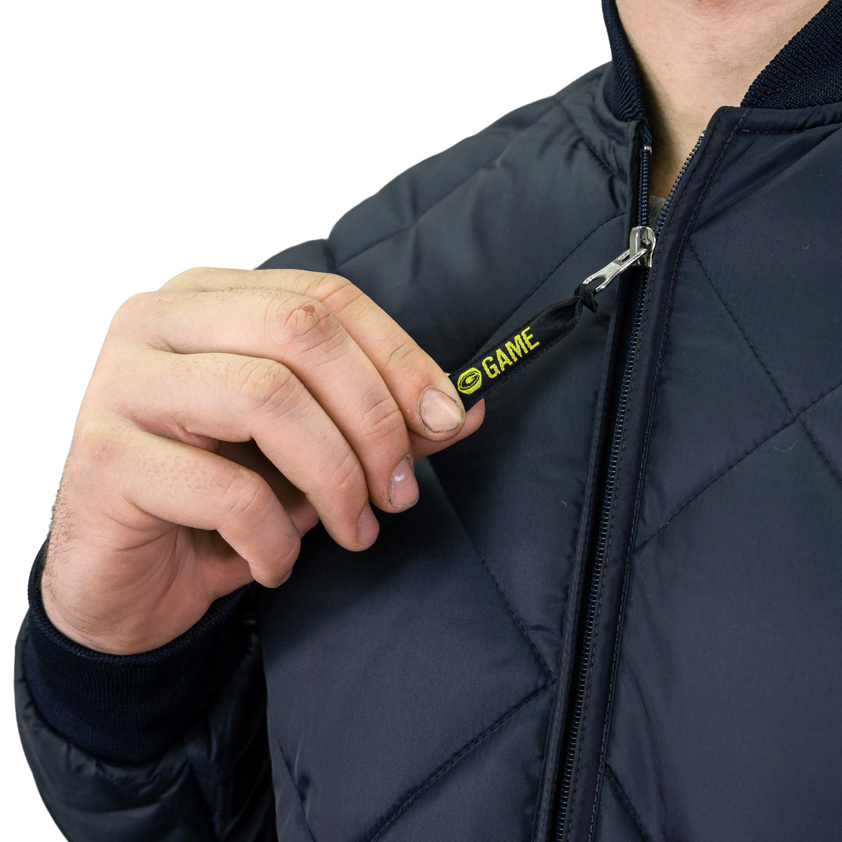Custom GAME The Bravest Diamond Quilted Jacket