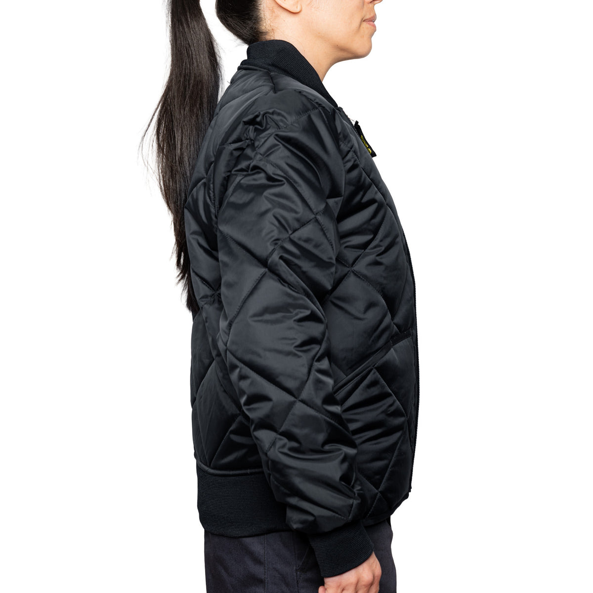 Custom GAME The Bravest Ladies Fit Diamond Quilted Jacket