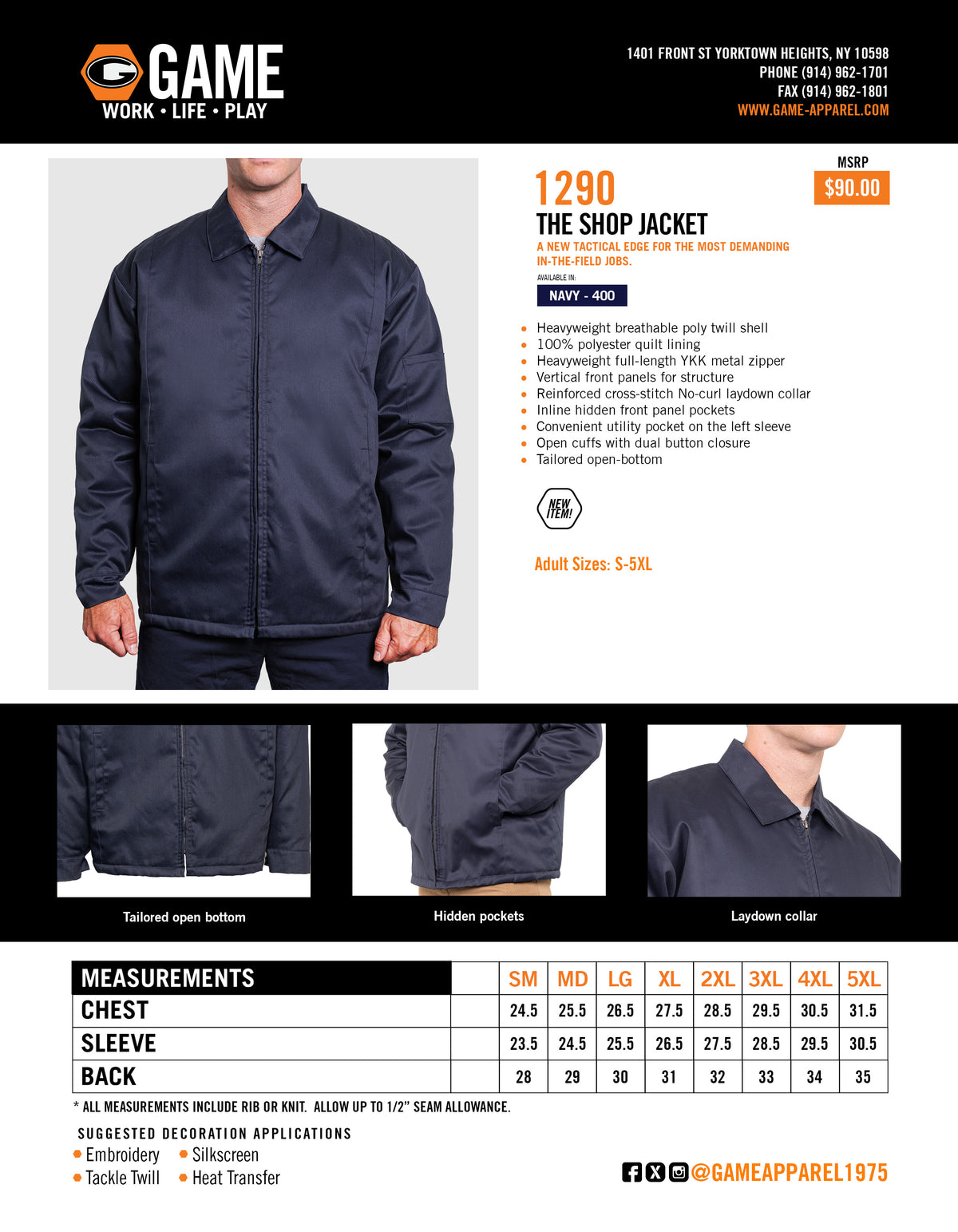 Custom GAME The Shop Jacket