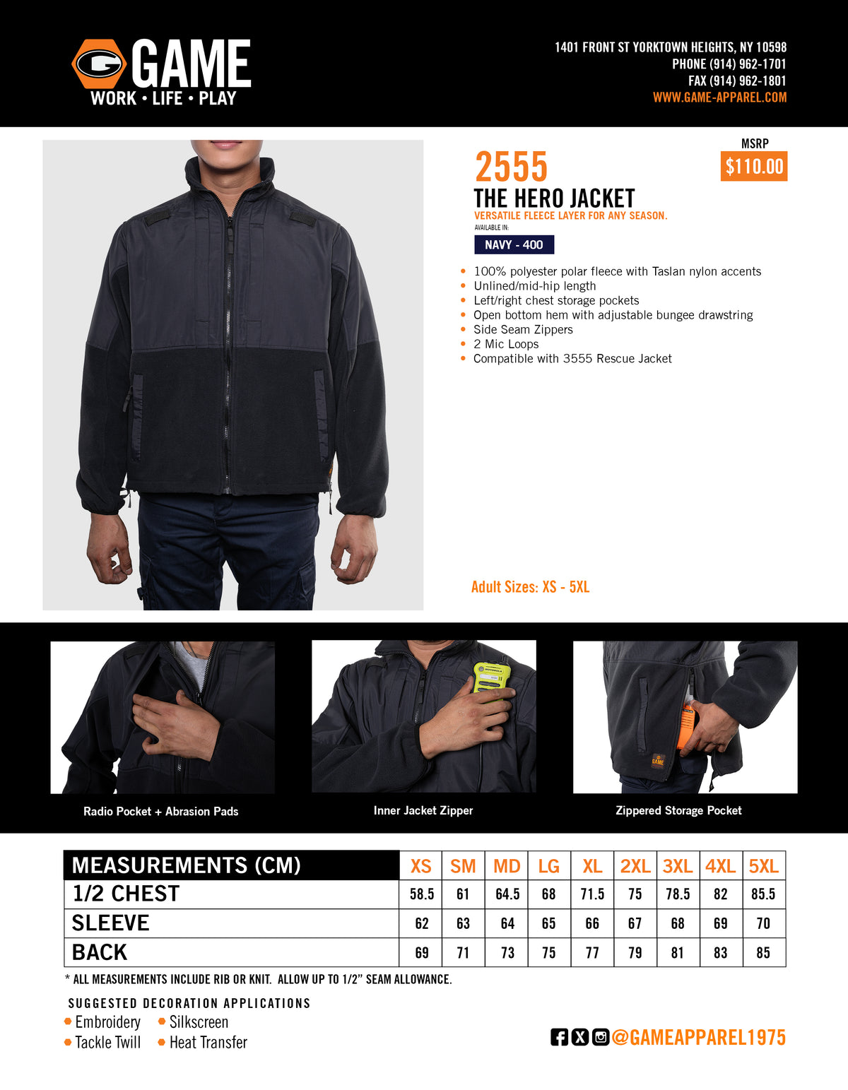 Custom GAME The Hero Jacket