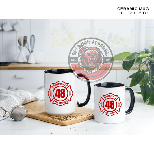 Hampton Fire Ceramic Mug