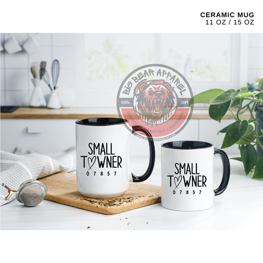 Zip Code Small Towner Mug