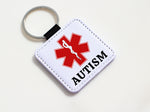 Autism Emergency Medical Alert Keychain