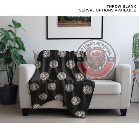 Denville Fire Premium Sherpa Blanket 50x60