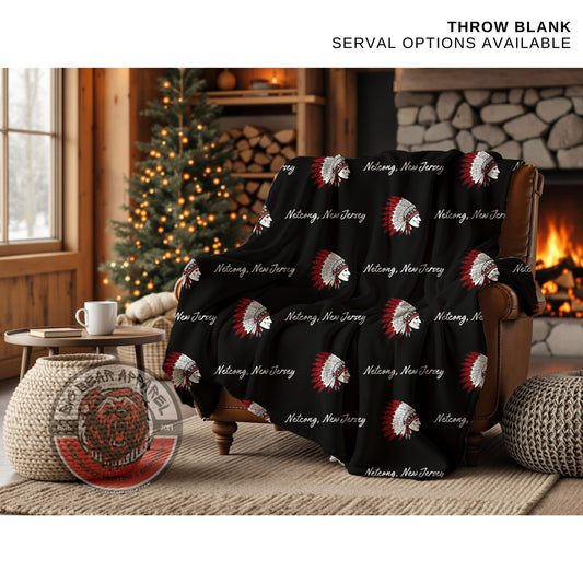 Netcong Borough Logo Blanket