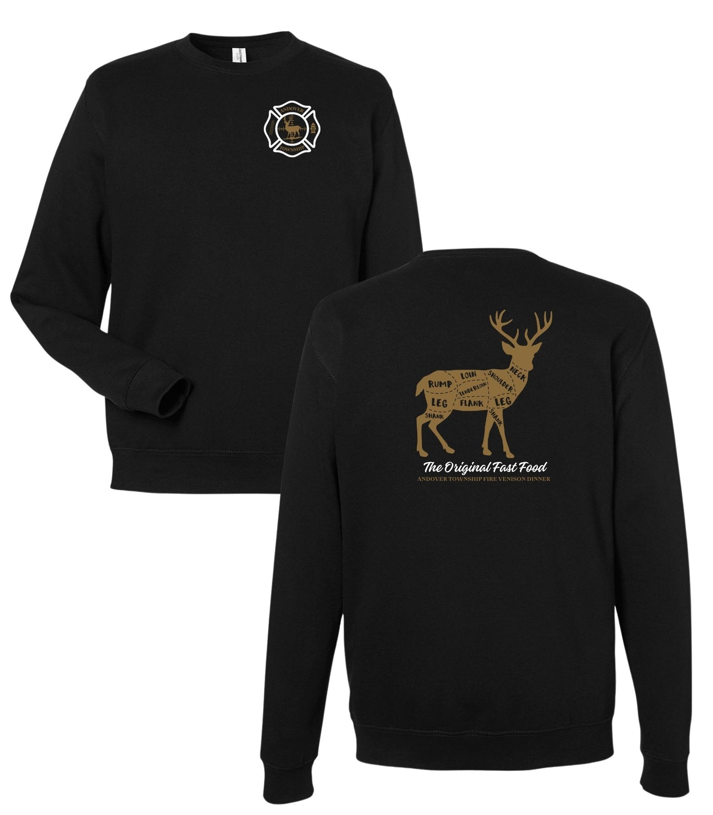 ATFD Venison Dinner Crewneck Sweatshirt