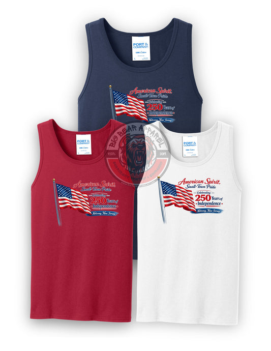 American Spirit, Small Town Pride Mens Tank Top