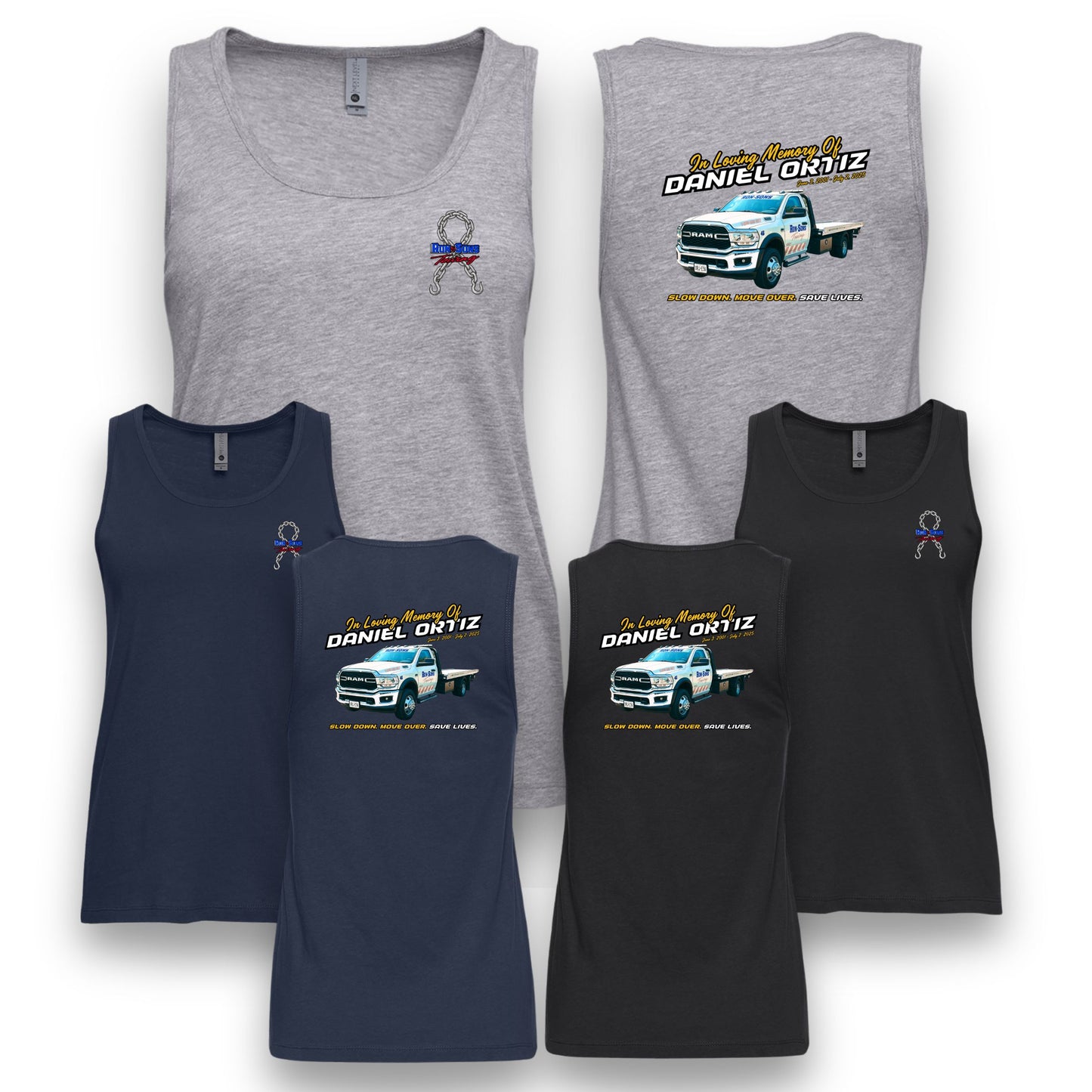 Truck 46 Memorial Women's Tank Top - DJ Ortiz