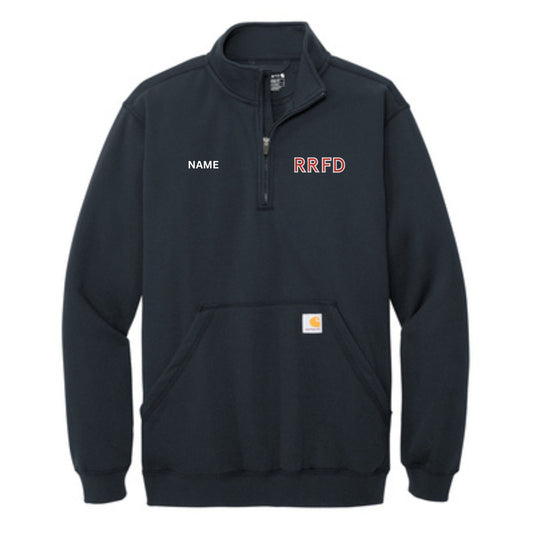 Roscoe Rockland Carhartt Midweight 1/4 Zip Mock Neck Sweatshirt