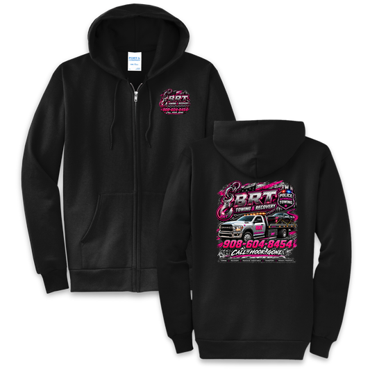 BRT Core Fleece Full-Zip Hooded Sweatshirt