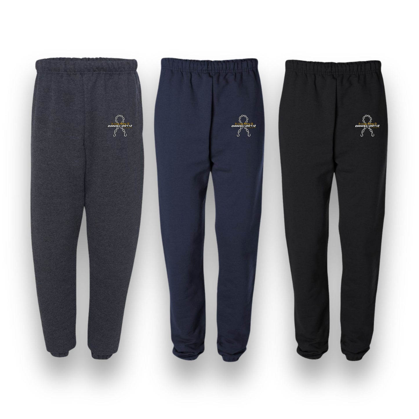 Tow Chain Memorial Closed-Bottom Sweatpants - DJ Ortiz