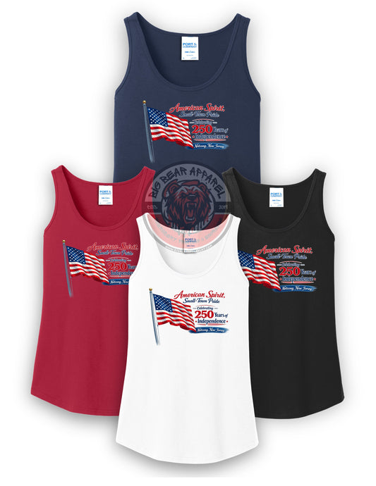 American Spirit, Small Town Pride Womens Tank Top