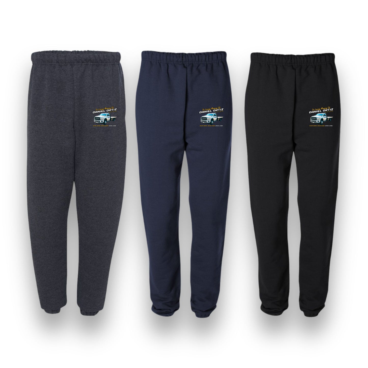 Truck 46 Memorial Closed-Bottom Sweatpants - DJ Ortiz