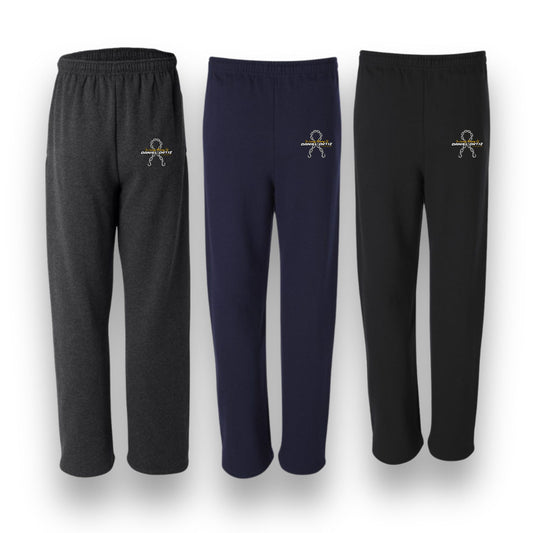 Tow Chain Memorial Open-Bottom Sweatpants - DJ Ortiz