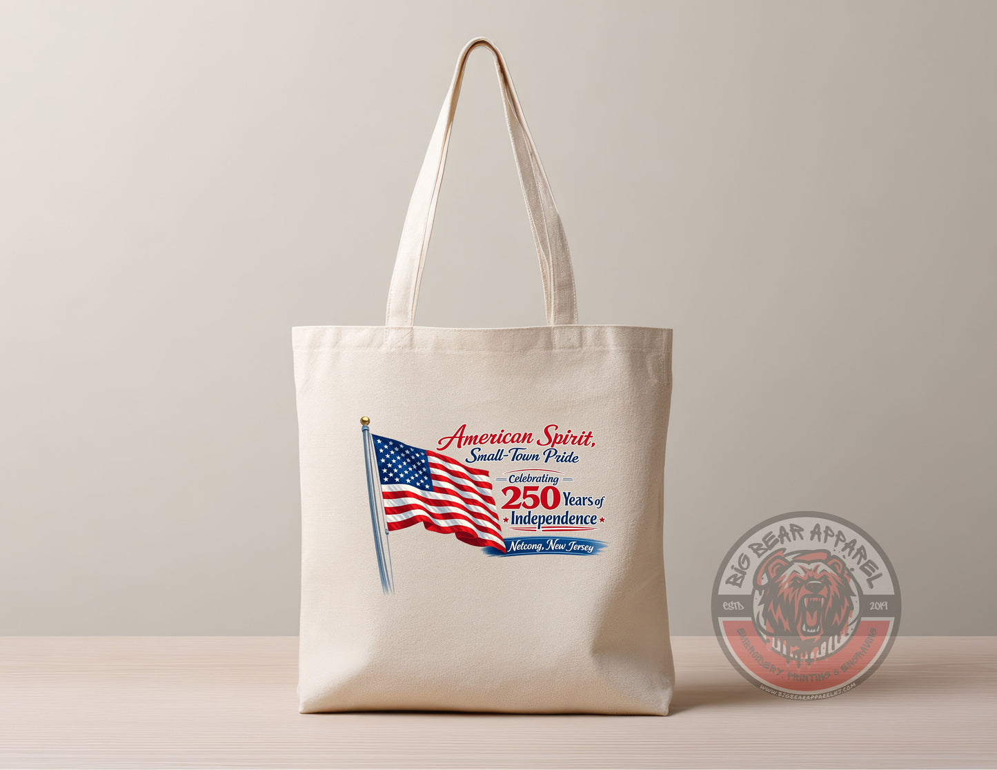 American Spirit, Small Town Pride Cotton Tote