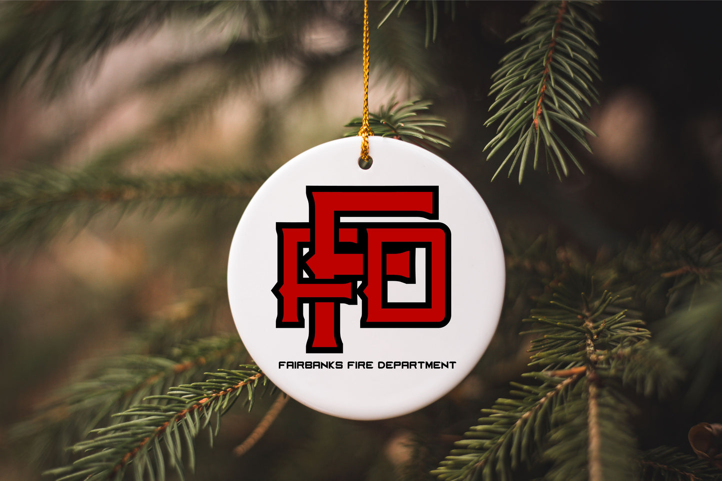 FD Scramble Ornament