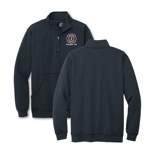 Mt. Hope Fire Carhartt® Midweight 1/4-Zip Mock Neck Sweatshirt (Embroidered)