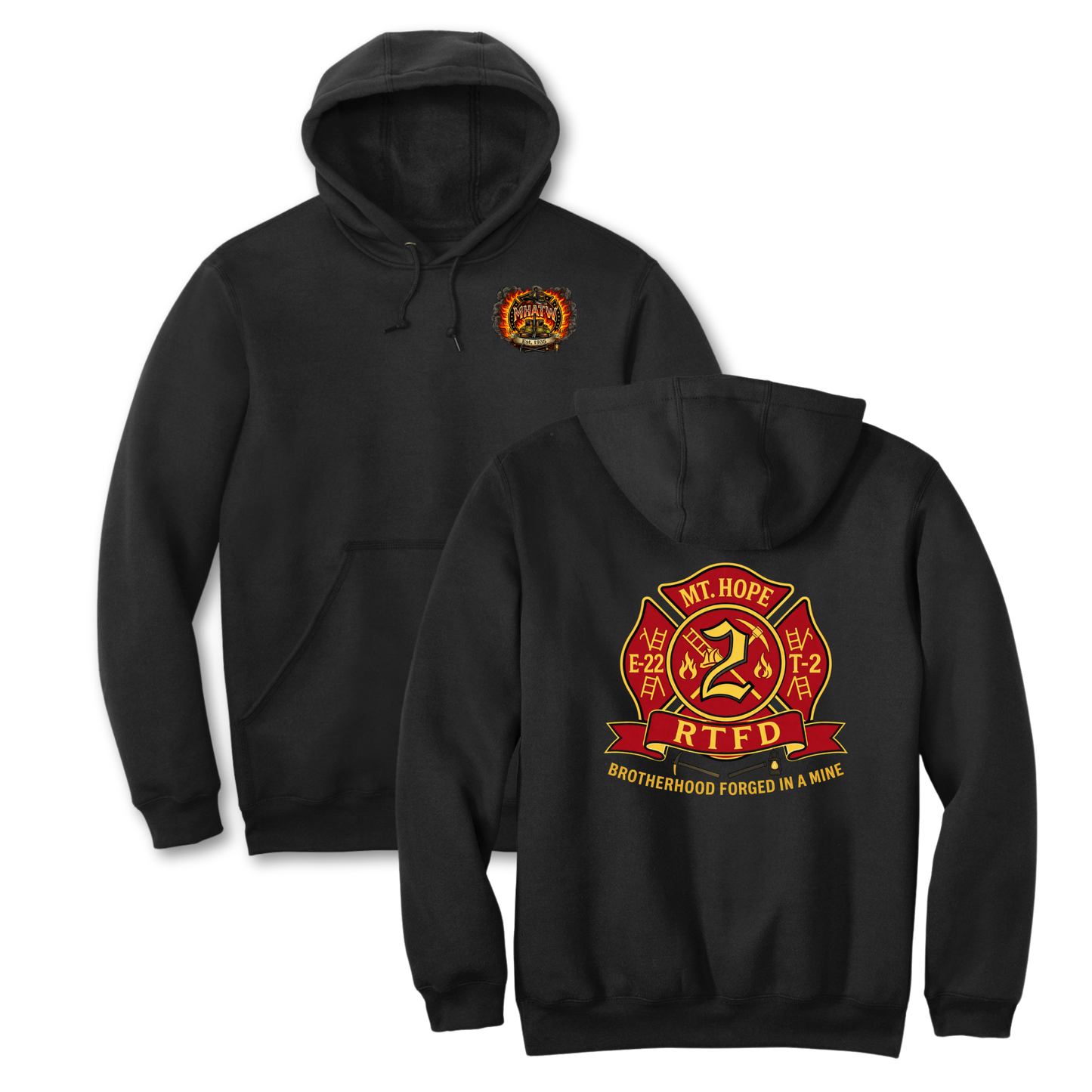 Mt. Hope Fire Carhartt® Midweight Hooded Sweatshirt