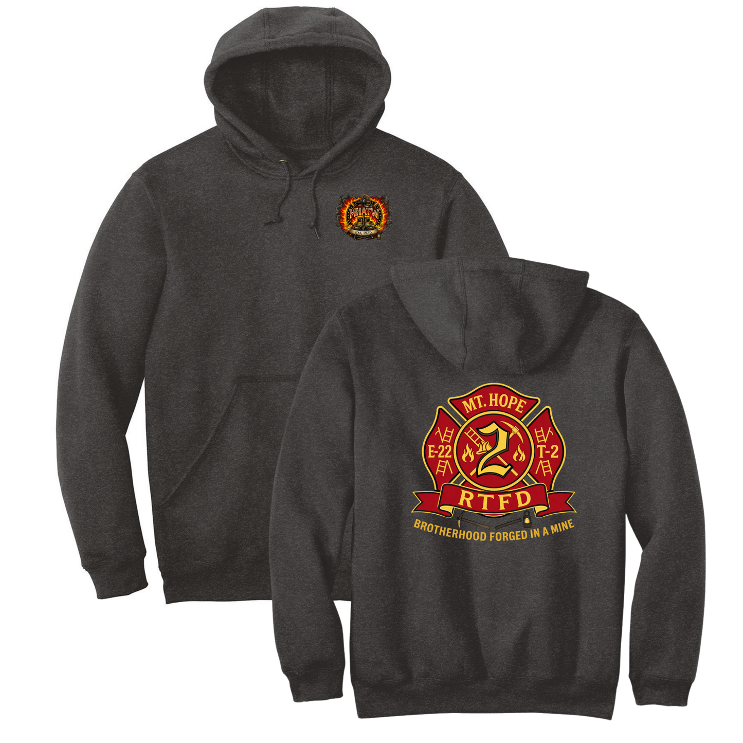 Mt. Hope Fire Carhartt® Midweight Hooded Sweatshirt