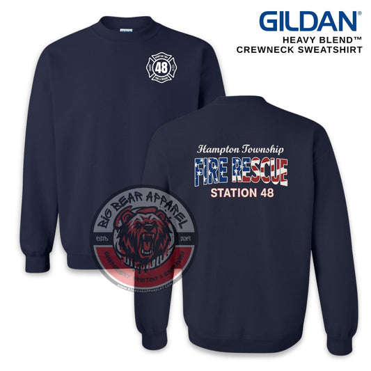 Hampton Fire Crewneck Sweatshirt
