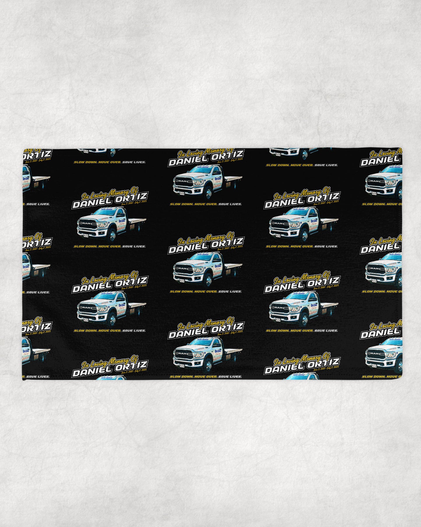 In Loving Memory Rally Towel - DJ Ortiz