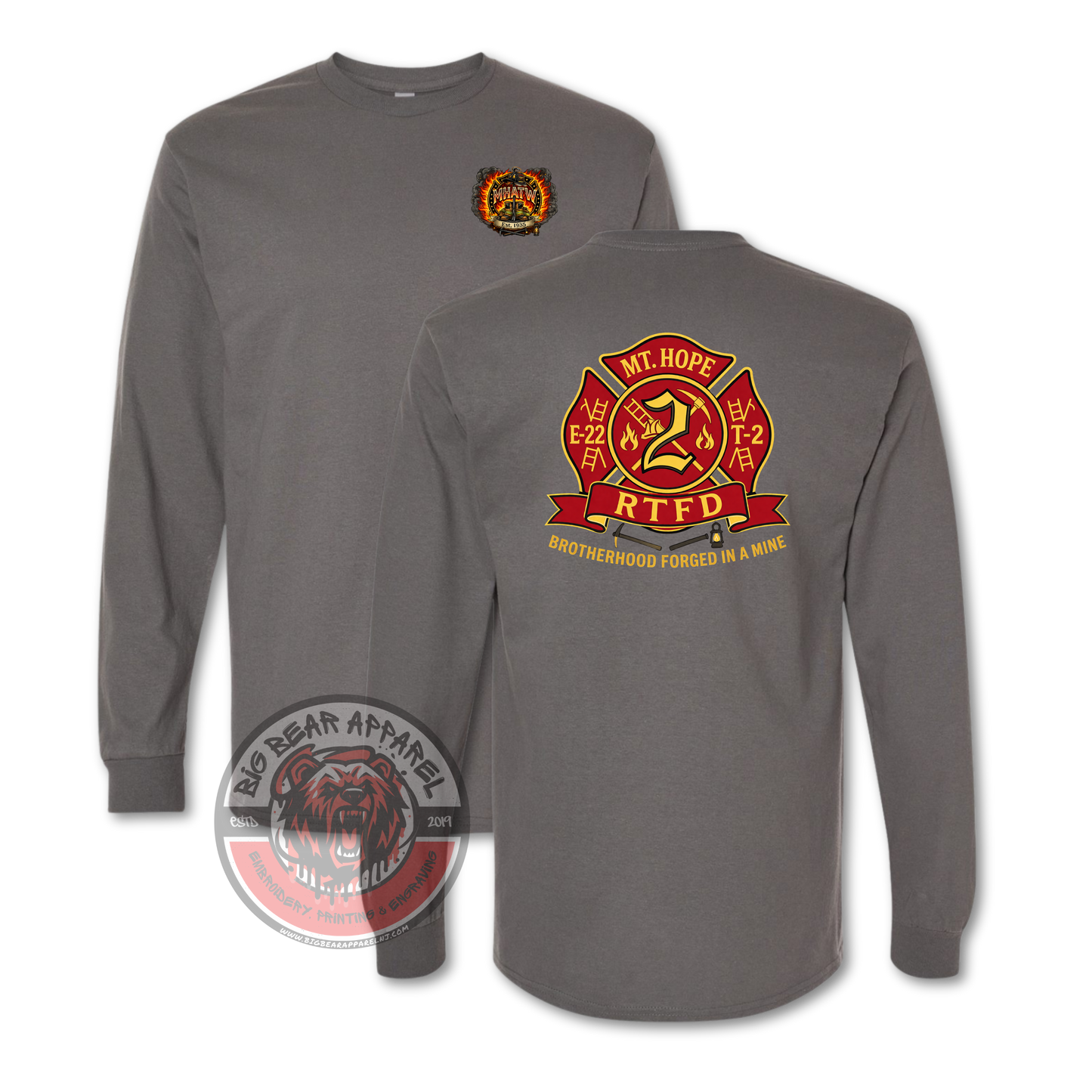 Mt. Hope Fire Long Sleeve T-Shirt