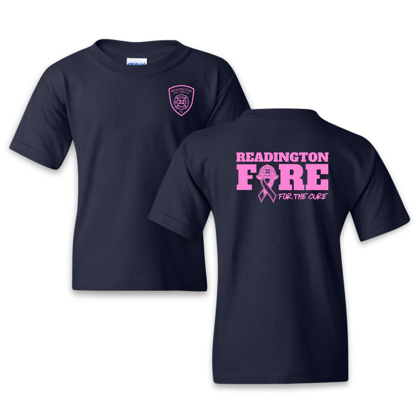 RVFC Short Sleeve Breast Cancer Youth Short Sleeve T-Shirt