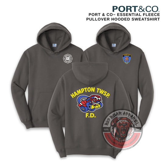 Hampton Fire Old School Hooded Sweatshirt