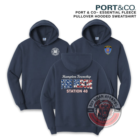 Hampton Fire Hooded Sweatshirt
