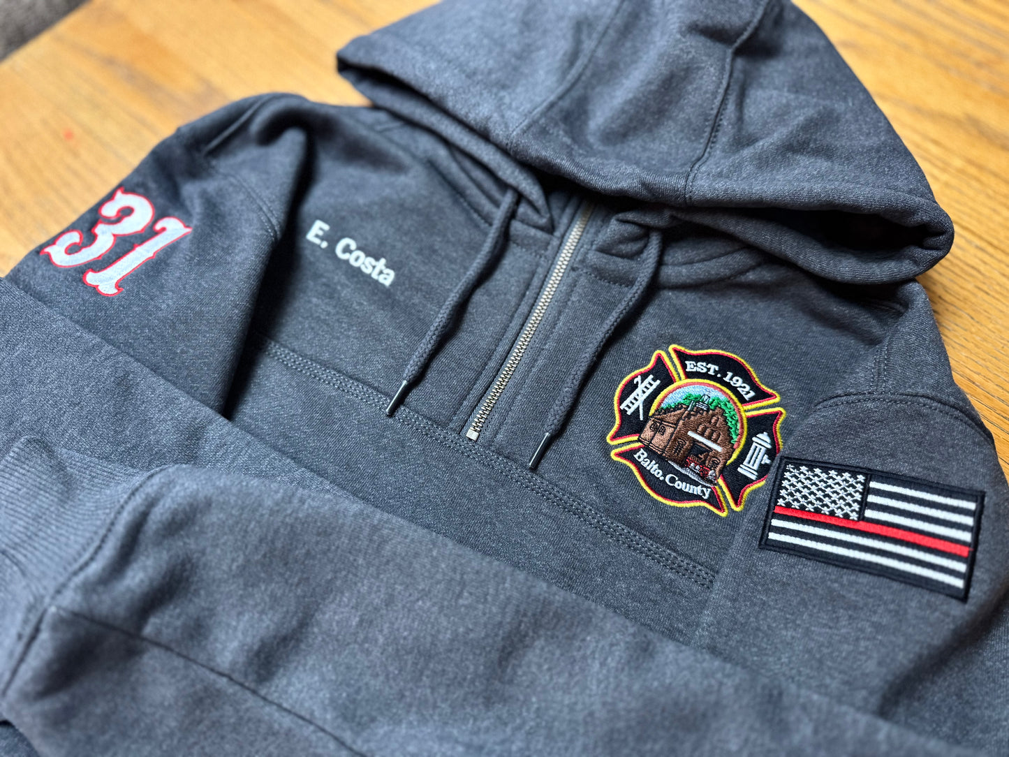 Custom Carhartt Hooded 1/4 Zip