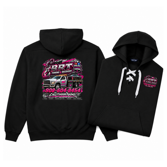 BRT Lace Up Hooded Sweatshirt