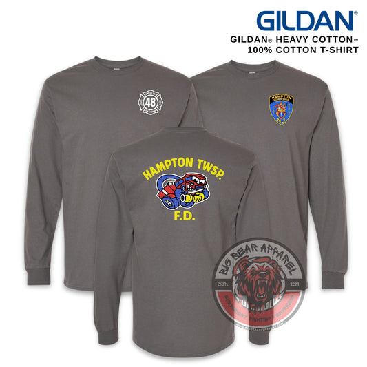 Hampton Fire Old School Long Sleeve T-Shirt