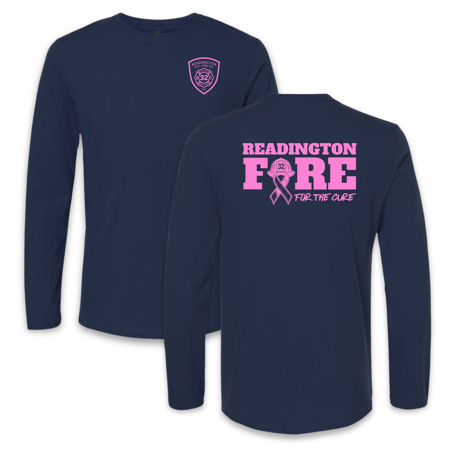 RVFC Short Sleeve Breast Cancer Adult Long Sleeve T-Shirt