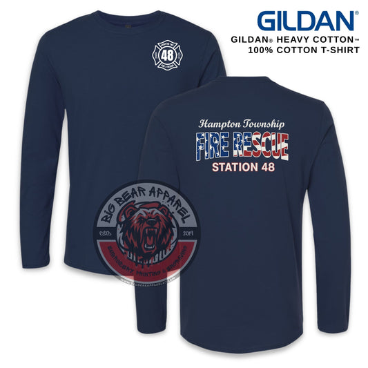 Hampton Fire Long Sleeve T-Shirt
