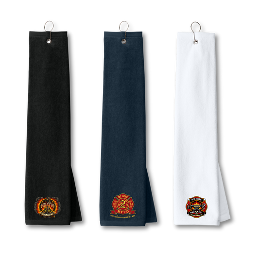 Mt. Hope Fire Grommeted Tri-Fold Golf Towel