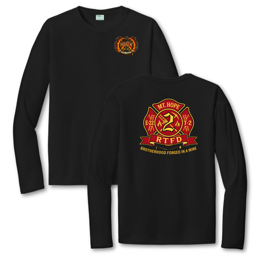 Mt. Hope Fire Long Sleeve Performance T-Shirt