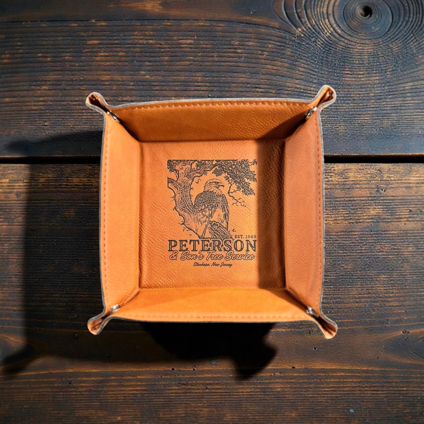 Personalized Engraved Valet Tray