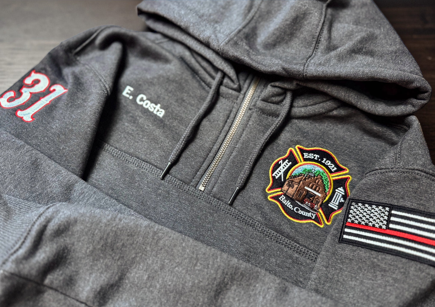 Custom Carhartt Rain Defender Hooded 1/4 Zip