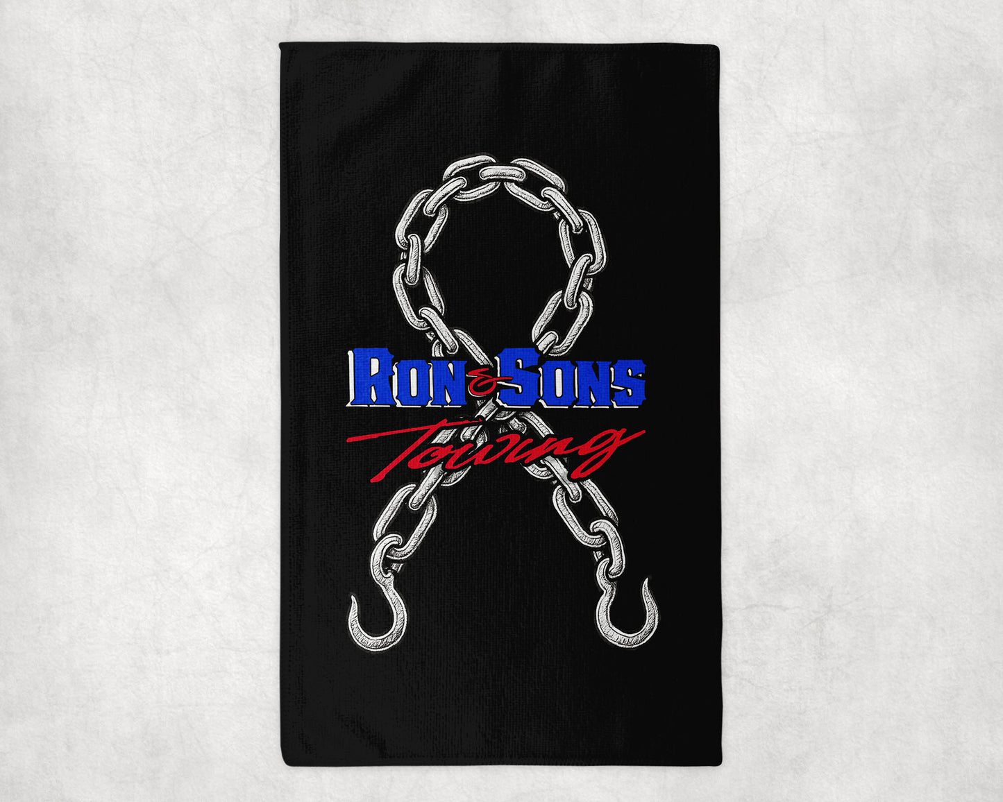 Ron & Sons Tow Chain Memorial Rally Towel - DJ Ortiz