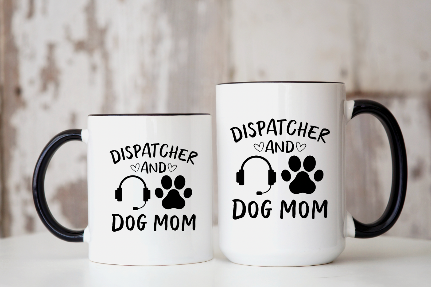 Dispatcher & Dog Mom Mug