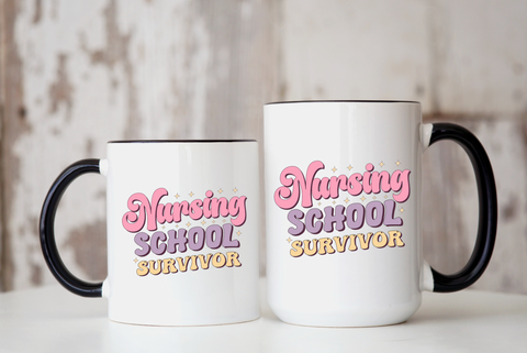 Nursing School Survivor Mug